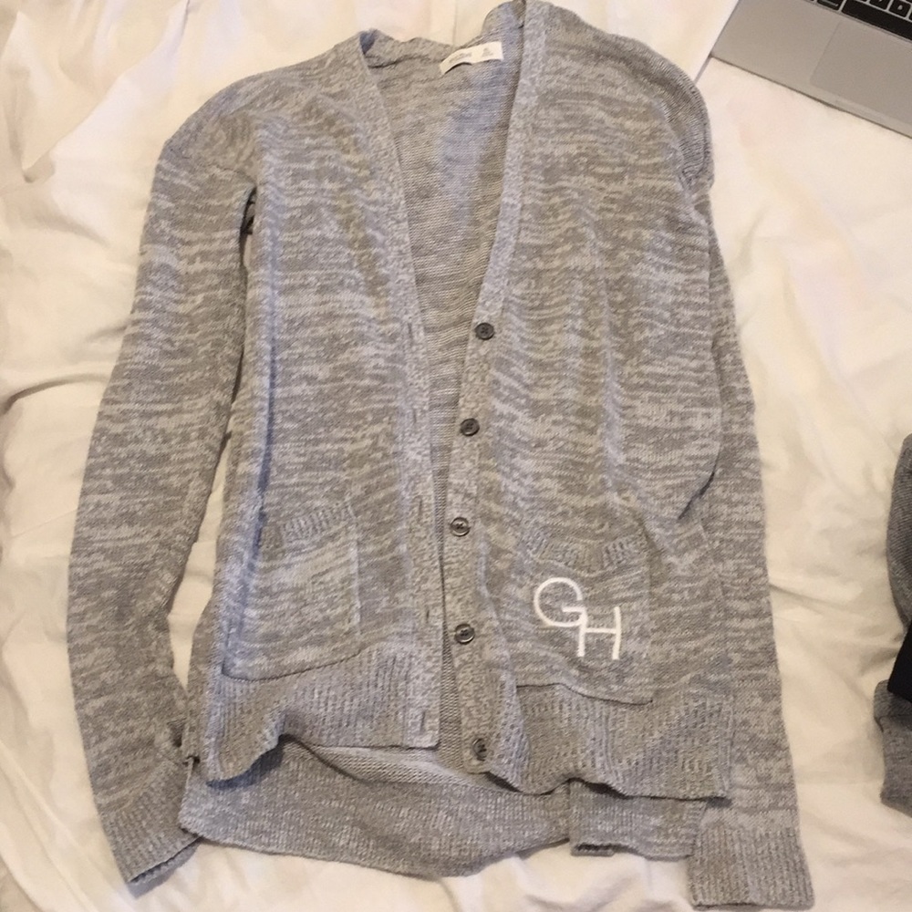 Gilly hicks grey cardigan